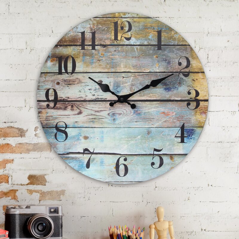 August Grove® 14" Wall Clock & Reviews Wayfair